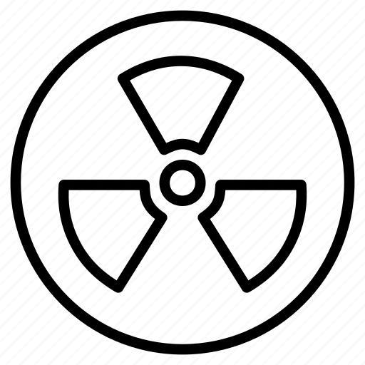 Nuclear, radiation, radioactive, science icon - Download on Iconfinder