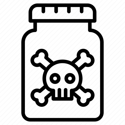 Jar, lab, poison, science icon - Download on Iconfinder