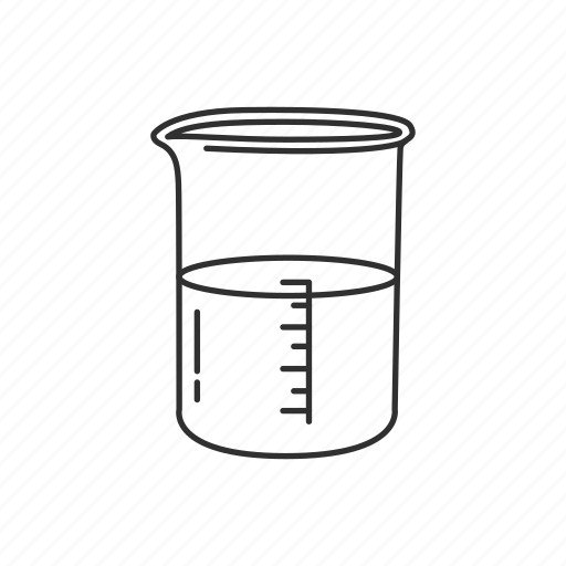 Beaker, laboratory beakers, laboratory equipments, liquid container, measuring tool, medical, tools icon - Download on Iconfinder