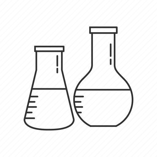 Beakers, laboratory beakers, laboratory equipments, liquid container, measuring tool, medical, tools icon - Download on Iconfinder