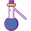 flask, laboratory, science, sidearm 