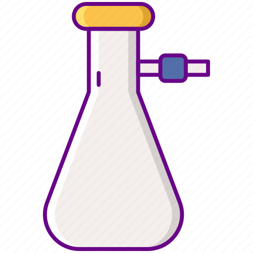 Flask, laboratory, suction icon - Download on Iconfinder