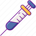 injection, laboratory, syringe
