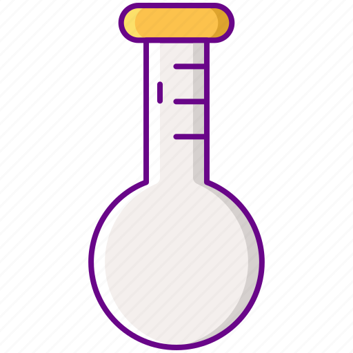 Flask, laboratory, volumetric icon - Download on Iconfinder