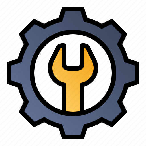 Gear, settings, tools, wrench icon - Download on Iconfinder