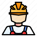 avatar, construction, professional, worker 