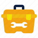 toolbox, toolkit, repair, settings, tools, maintenance, construction, tool, box