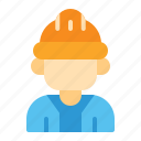 labourday, engineer, worker, construction, avatar, man