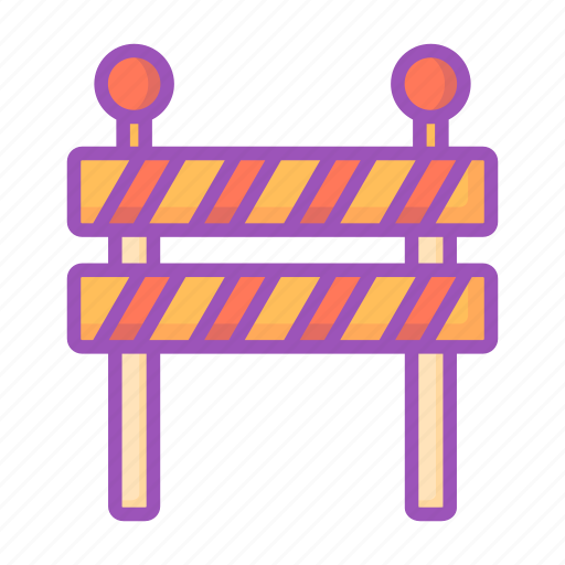 Barrier, gate, construction, stop, road barrier icon - Download on Iconfinder