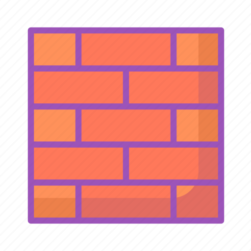 Brick, block, bricks, brick wall icon - Download on Iconfinder