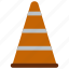traffic, cone, transport, sign 