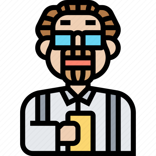 Employer, manager, director, boss, man icon - Download on Iconfinder