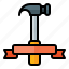 labour, day, industry, greeting, happy, tool, hammer 