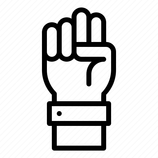 Labour, day, industry, fist, raised, hand icon - Download on Iconfinder