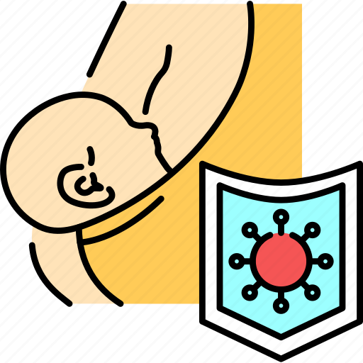 Immunity, protection, breastfeeding icon - Download on Iconfinder