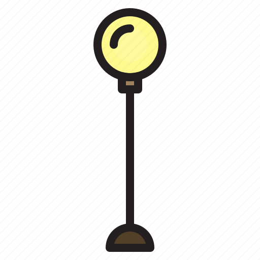 Lamp, street, bright, light icon - Download on Iconfinder