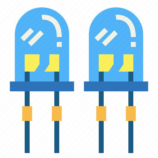 Diode, electronics, led, semiconductor icon - Download on Iconfinder