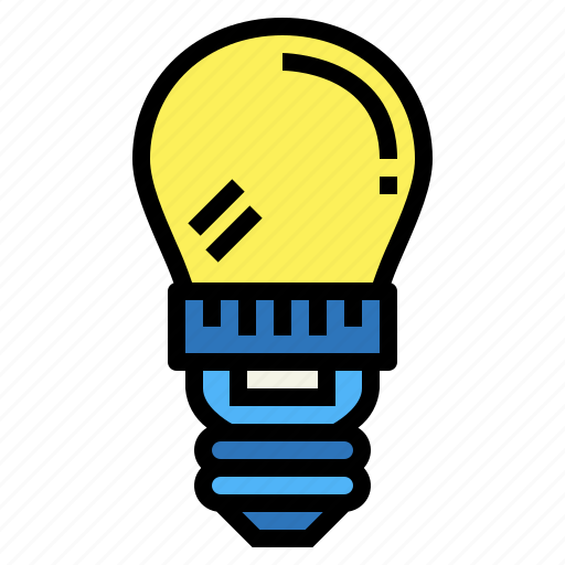 Bulb, electronics, incandescent, invention, lamp, light icon - Download on Iconfinder