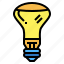 bulb, electronic, light, reflector, technology 