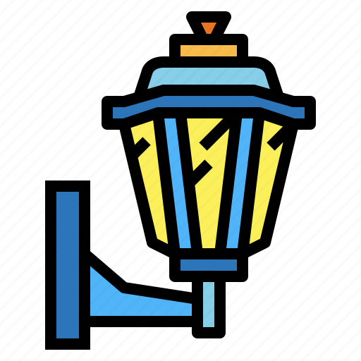 Electricity, lamp, light, technology, wall icon - Download on Iconfinder