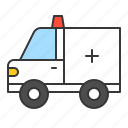 ambulance, car, traffic, transport, vehicle