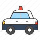 car, police car, traffic, transport, vehicle