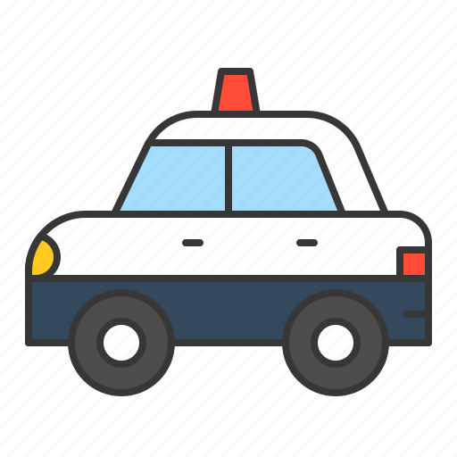 Car, police car, traffic, transport, vehicle icon - Download on Iconfinder