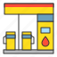 gas station, petrol station, traffic, transport 