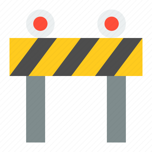 Road barrier, road signs, sign, traffic, transportation icon - Download on Iconfinder
