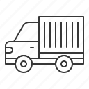 transportation, container truck, traffic, truck, vehicle