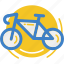 bicycle, cycle, land, vehicle 