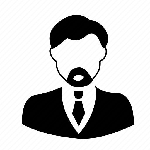 Leader, man, goatee, suit icon - Download on Iconfinder