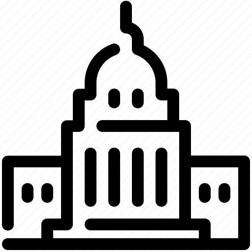 Capitol, governmental, landmark, monument, politics, usa, washington icon - Download on Iconfinder