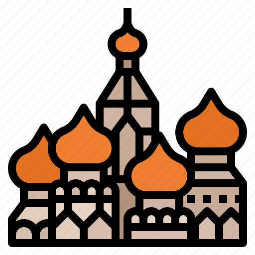 Cathedral, landmark, moscow, russia, saint icon - Download on Iconfinder