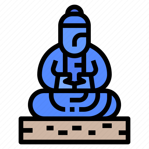 Japan, kotokuin, landmark, temple icon - Download on Iconfinder