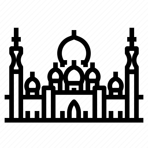 Grand, landmark, mosque, sheikh, zayed icon - Download on Iconfinder