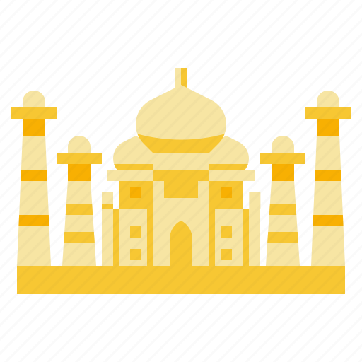 India, landmark, mahal, taj, travel icon - Download on Iconfinder