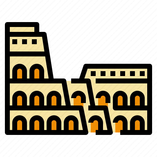 Colosseum, italy, landmark, rome, travel icon - Download on Iconfinder