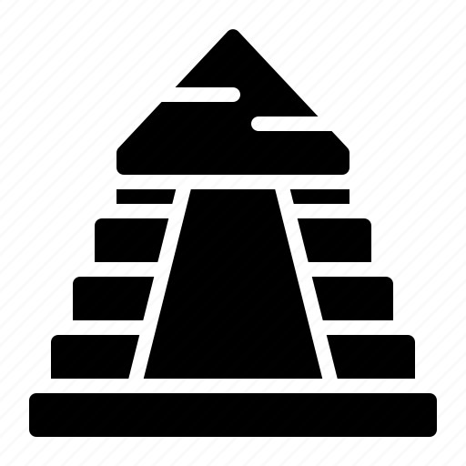 Landmark, pyramid, architecture, building, construction icon - Download on Iconfinder