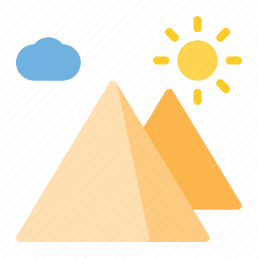 Landmark, pyramid, monument, building, architecture, house icon - Download on Iconfinder