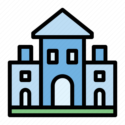 Landmark, building, house, home, estate, property icon - Download on Iconfinder