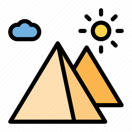 Landmark, pyramid, monument, building, architecture icon - Download on Iconfinder