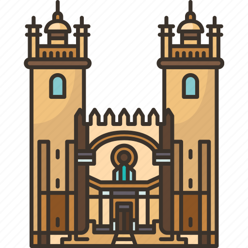 Porto, cathedral, catholic, church, portugal icon - Download on Iconfinder