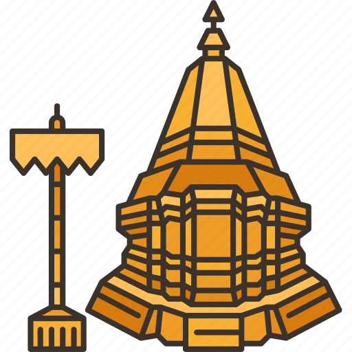 Doi, suthep, buddhism, temple, thailand icon - Download on Iconfinder