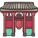 kaminarimon, gate, temple, oriental, japan