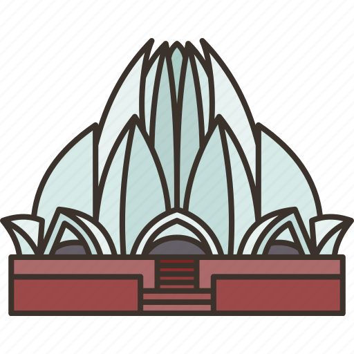 Lotus, temple, hinduism, worship, india icon - Download on Iconfinder
