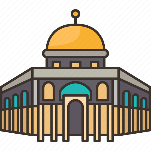 Mosque, aqsa, jerusalem, islamic, holy icon - Download on Iconfinder