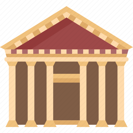 Pantheon, temple, roman, catholic, italy icon - Download on Iconfinder