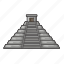landmark, mayan pyramids, pyramids, mayan, maya, pyramid 