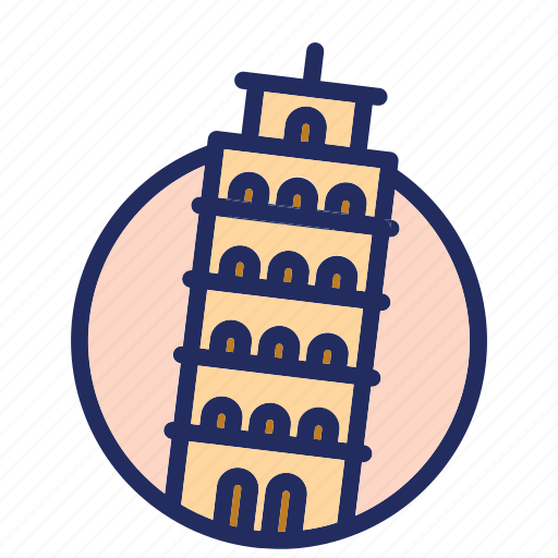 Italy, landmark, pisa, tower icon - Download on Iconfinder